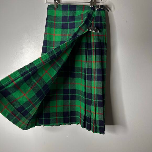 Glenisla Classics Women's 6 Wool Tartan Plaid Scottish Wrap Kilt Skirt Scottland - Picture 4 of 7